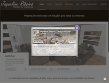 Tablet Screenshot of designinteriores.com.br
